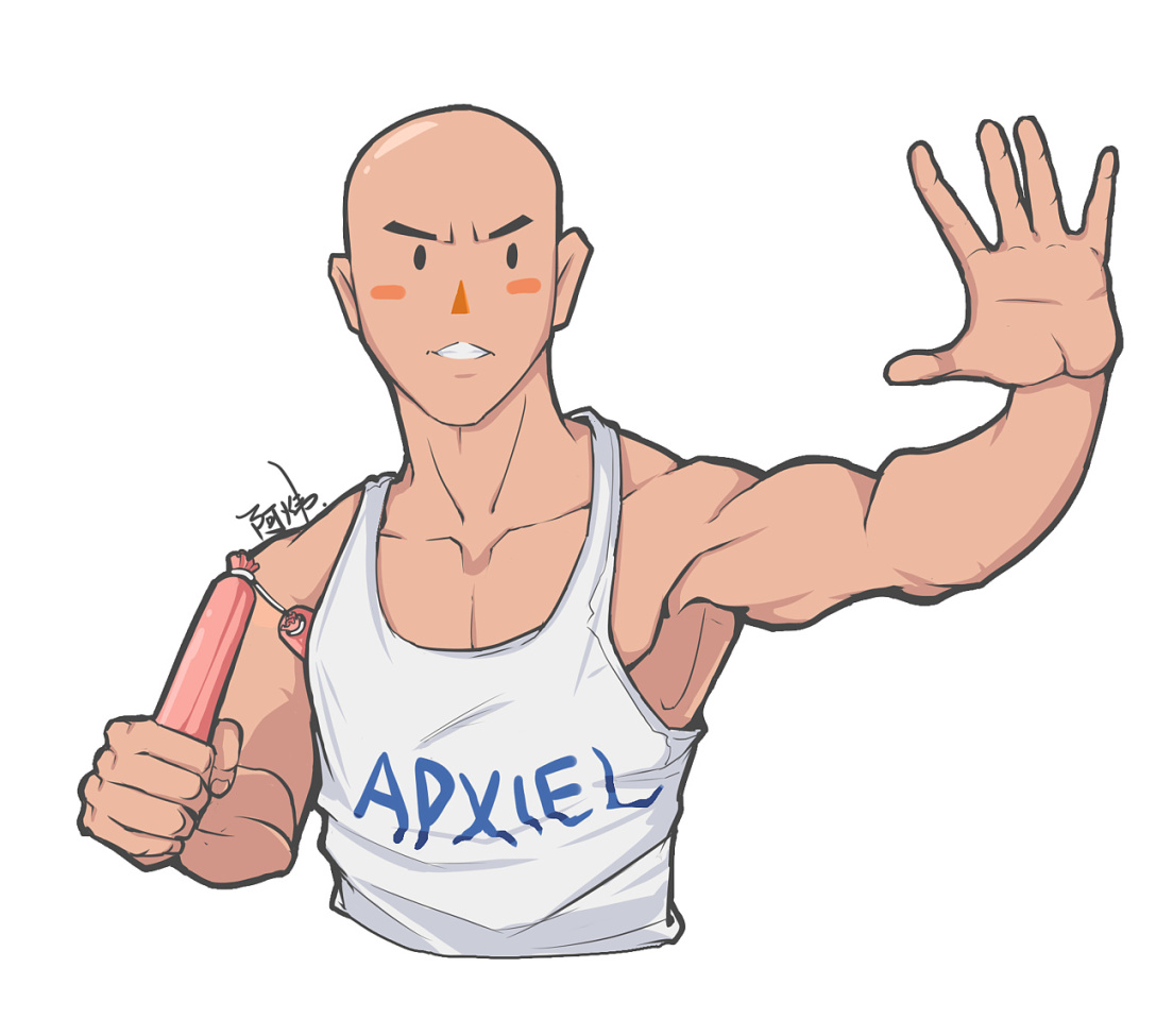 aboutgosh手绘头像goshawysky