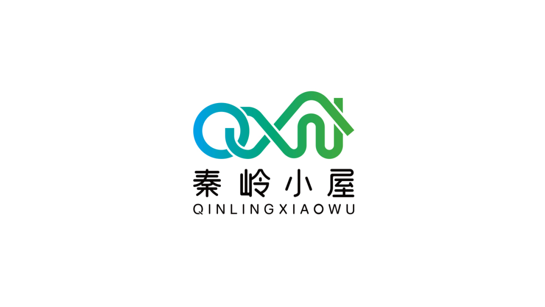 陕西秦岭小屋logo方案