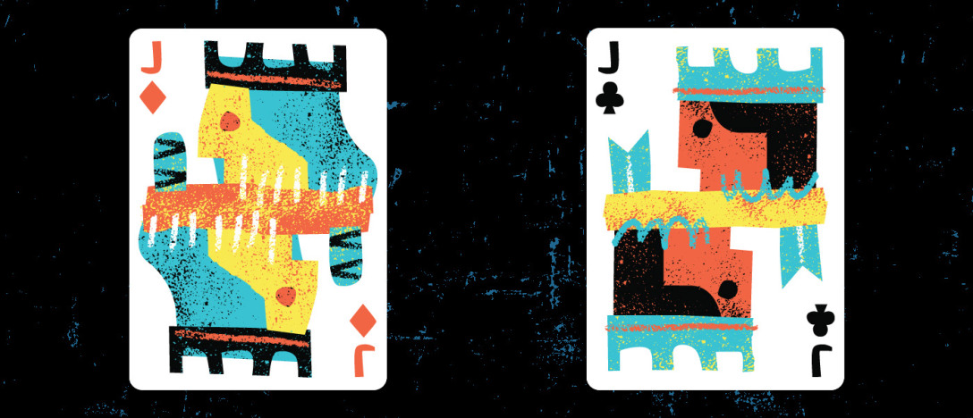 扑克牌设计卡牌-古田路9号-品牌创意/版权保护平台