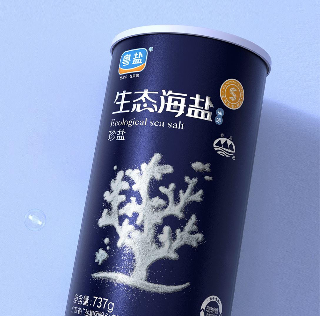 粤盐生态海盐包装设计