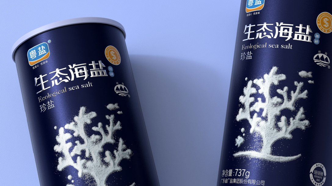 粤盐生态海盐包装设计