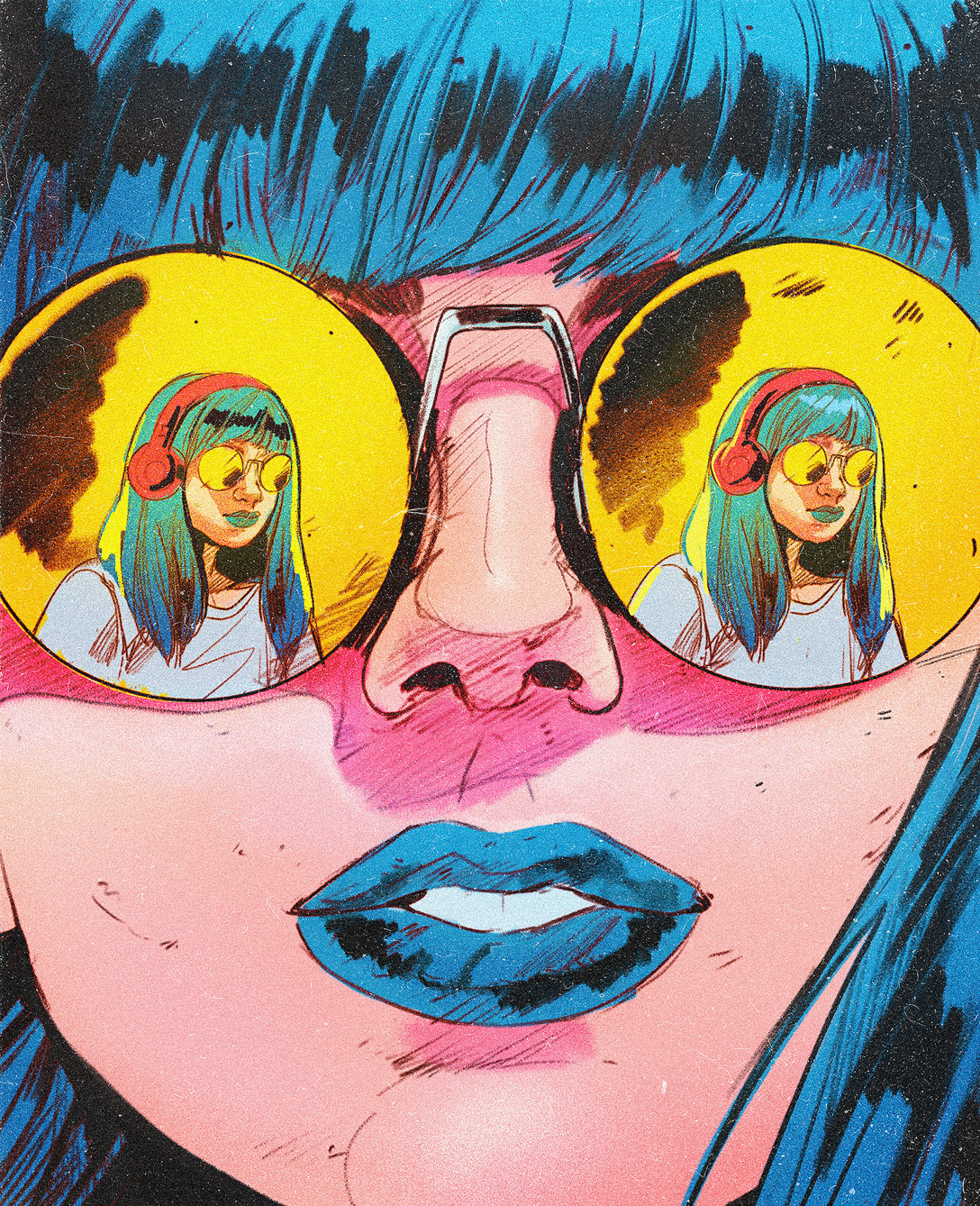 国外商业插画分享