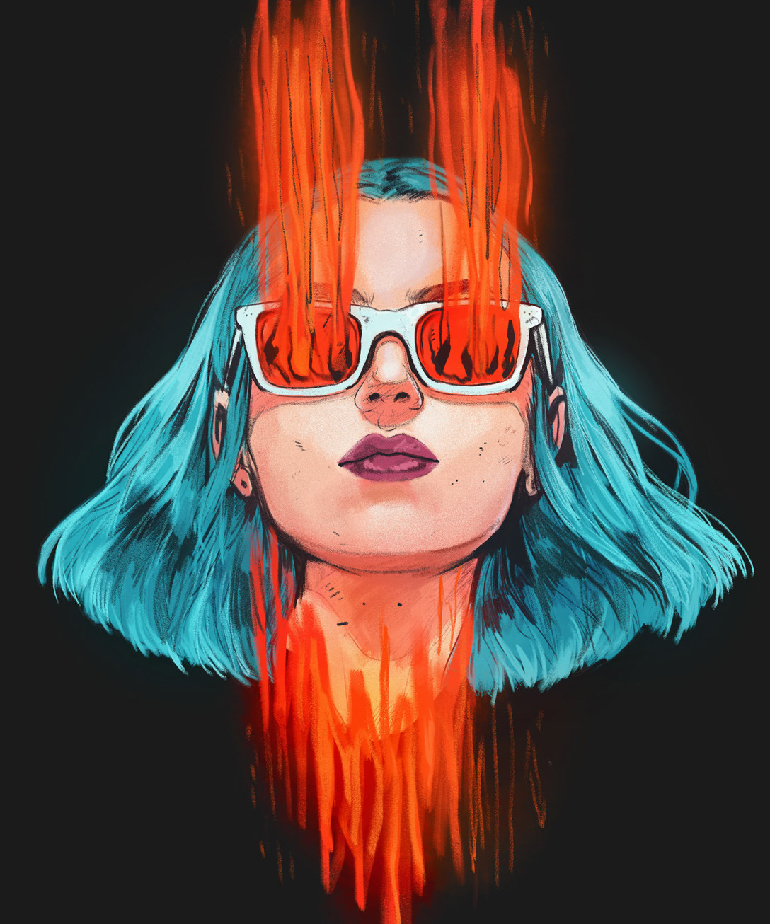 国外商业插画分享