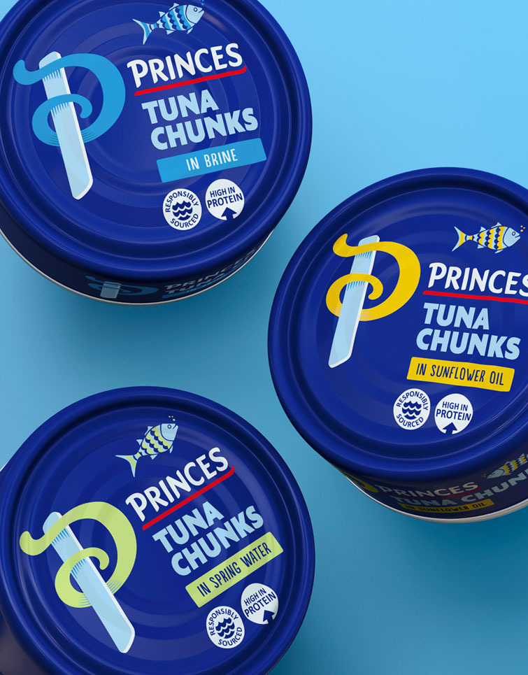 princes食品品牌视觉重塑