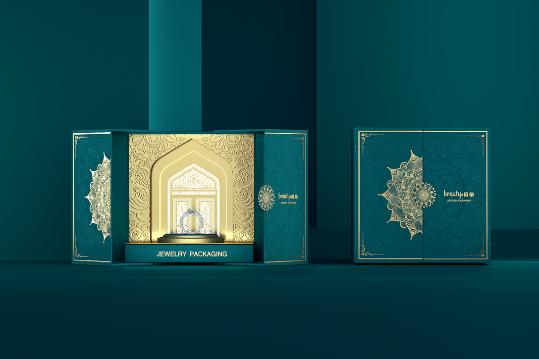 伊斯兰珠宝大钻礼盒