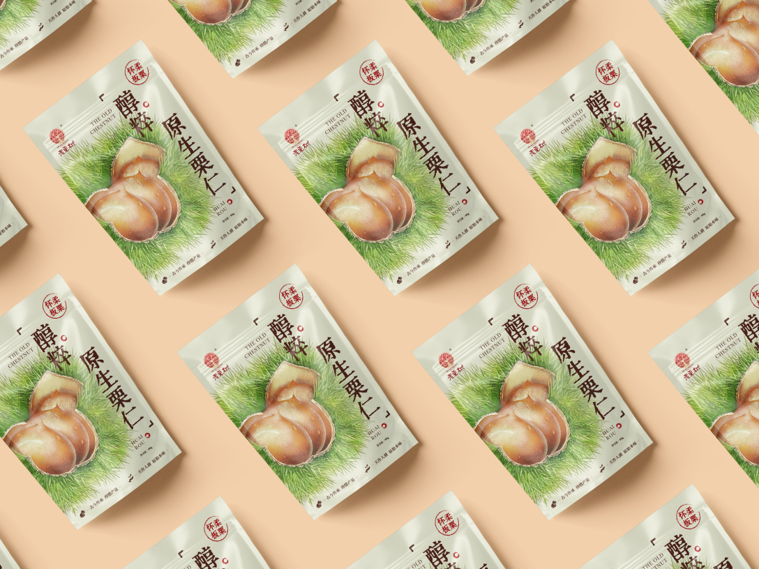 老栗树板栗包装设计theoldchestnutpackagingdesign