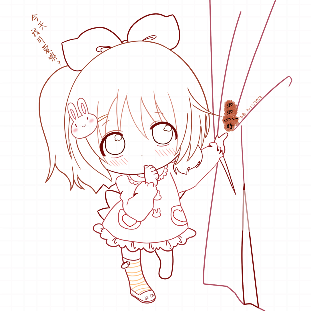 q版人物插画|2头身好可爱!-古田路9号-品牌创意/版权保护平台