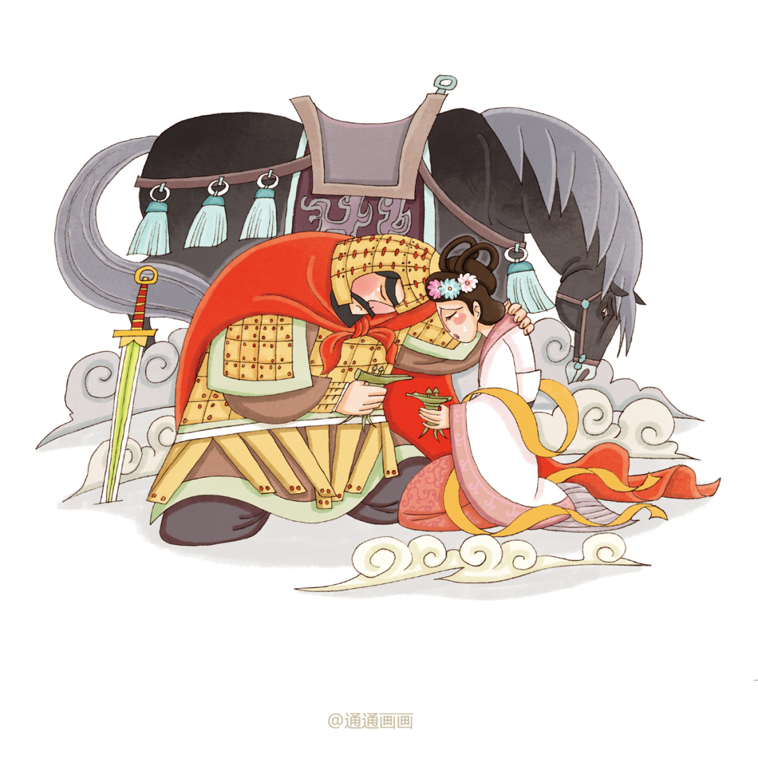 与北教出版社合作的《漫画史记》部分图通通画画5323005321发布于2021