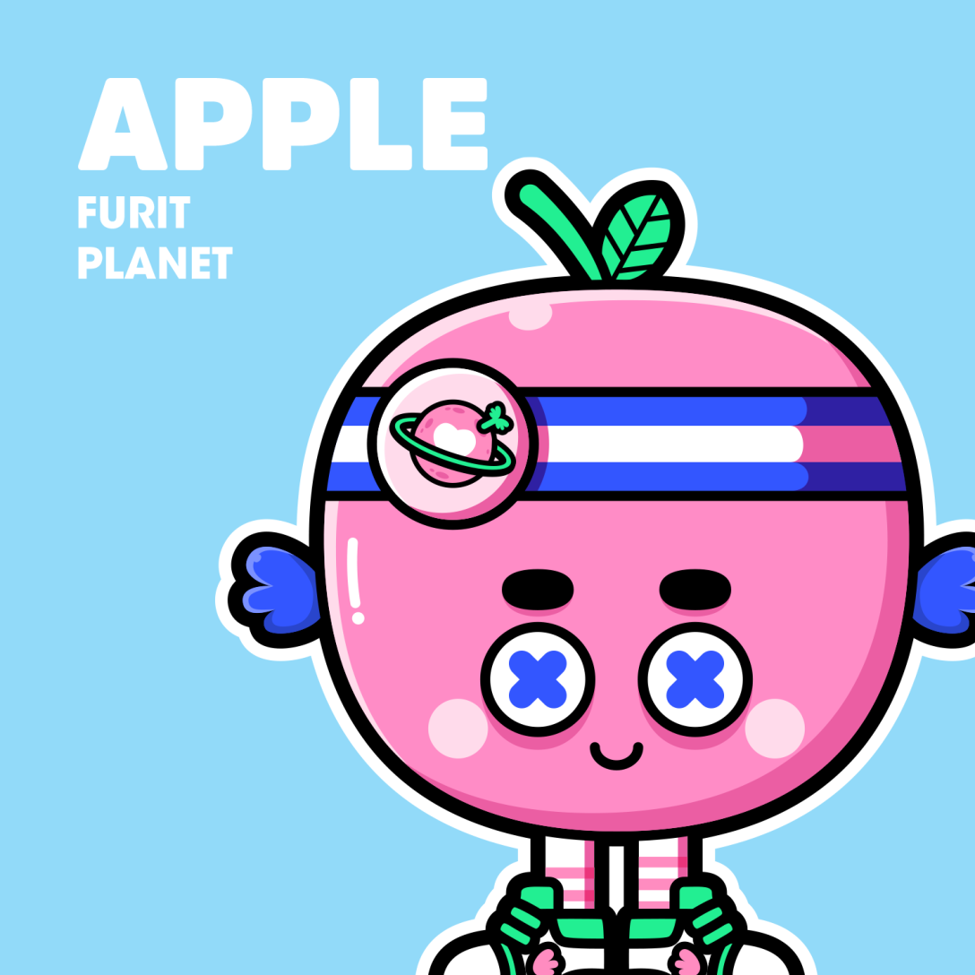 原创ip形象设计水果星球fruitplanet