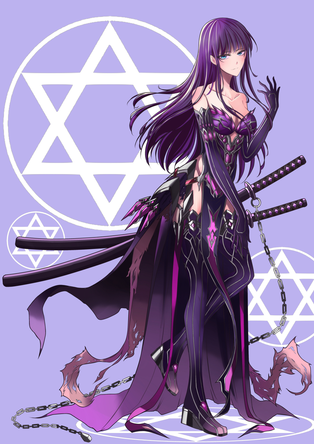 eve女子战斗团全员设定图