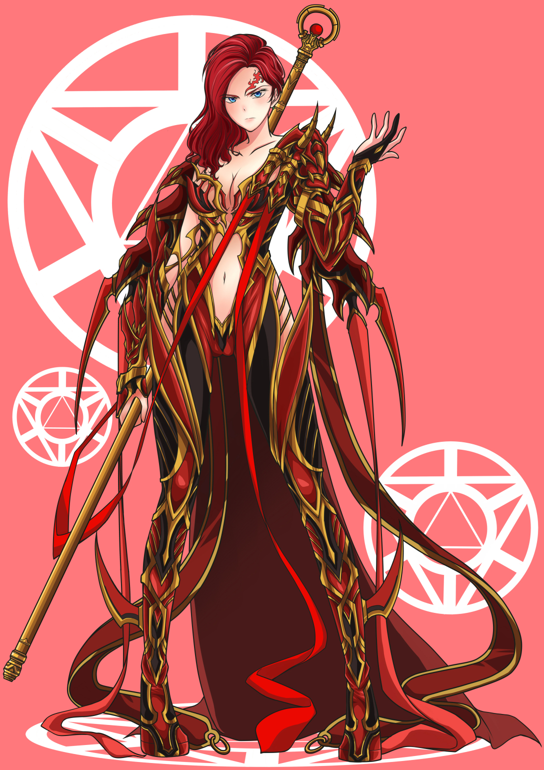 eve女子战斗团全员设定图