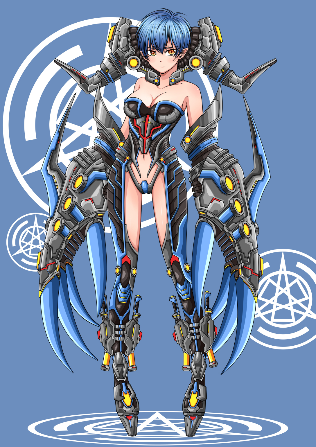 eve女子战斗团全员设定图