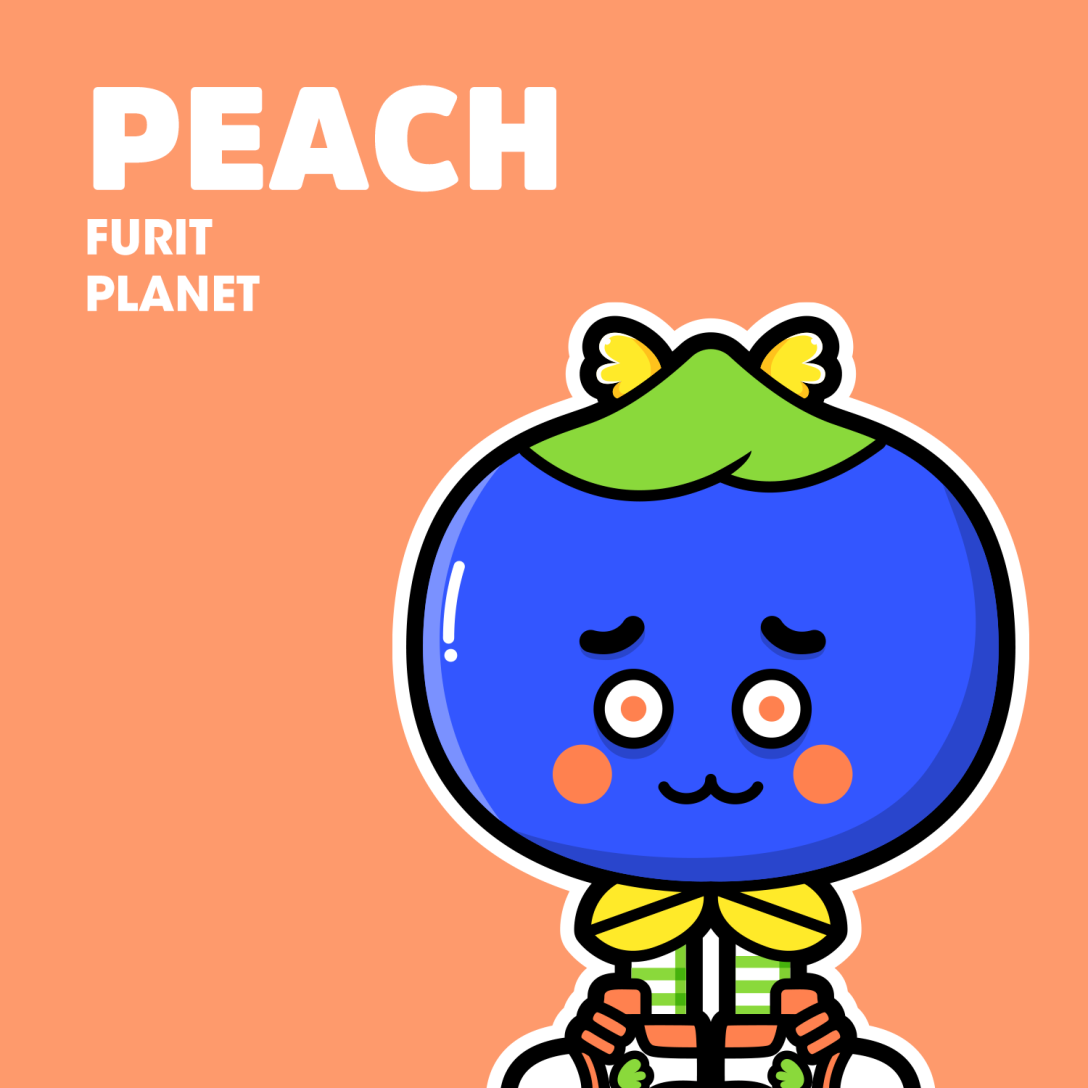 原创ip形象设计水果星球fruitplanet