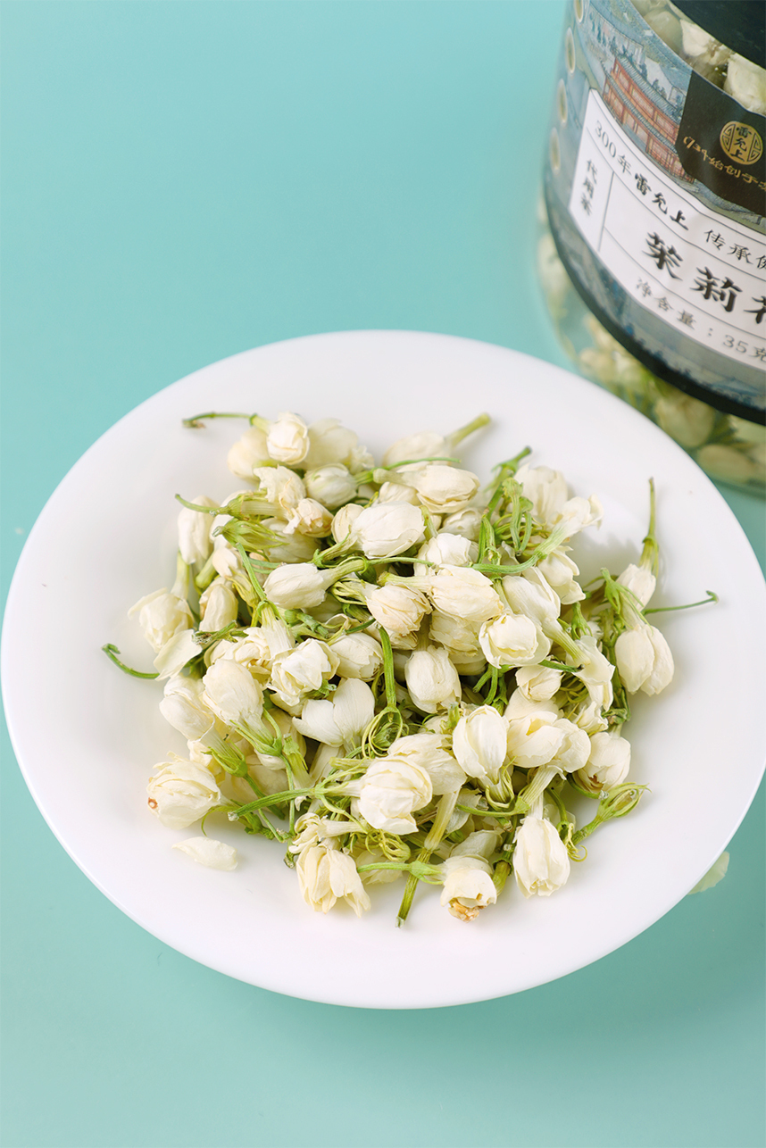 产品摄影实拍茉莉花茶