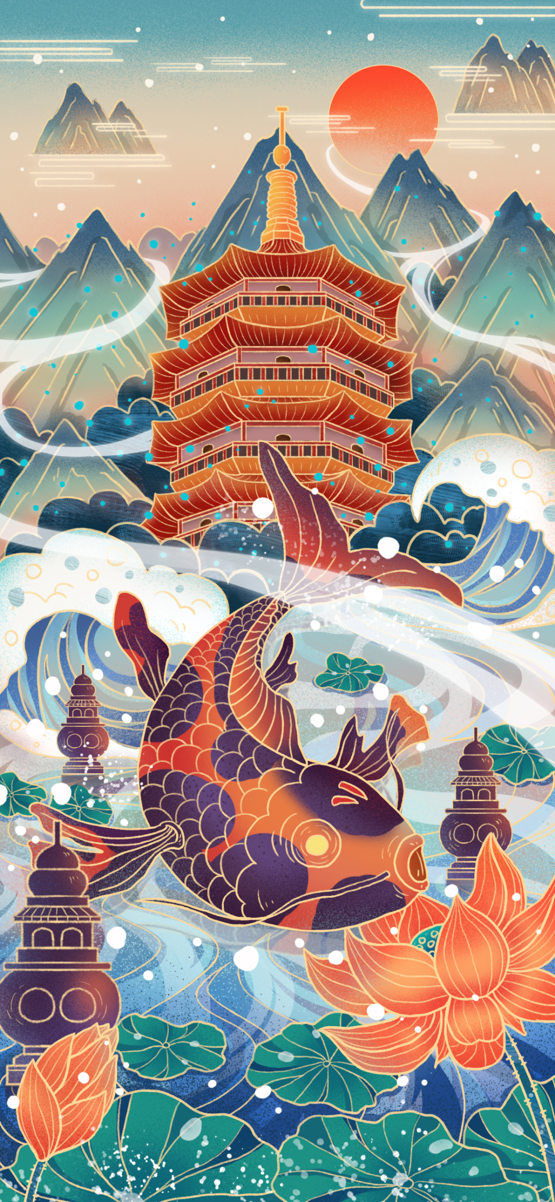 国潮插画---杭州-古田路9号-品牌创意/版权保护平台