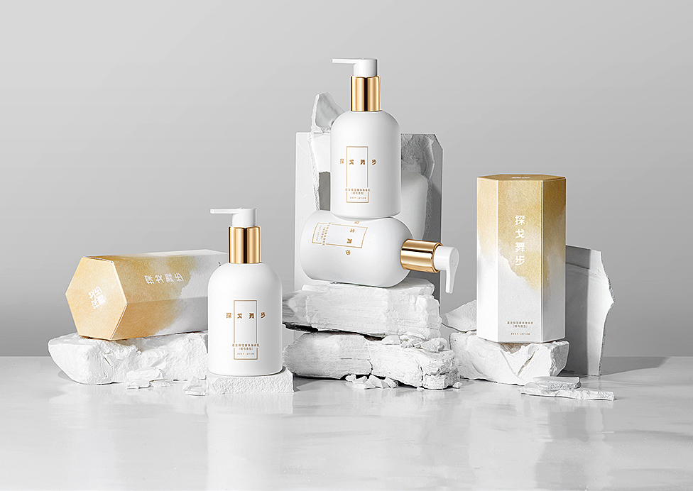 洗护美妆洗护产品静物场景摄影白底拍摄精修图