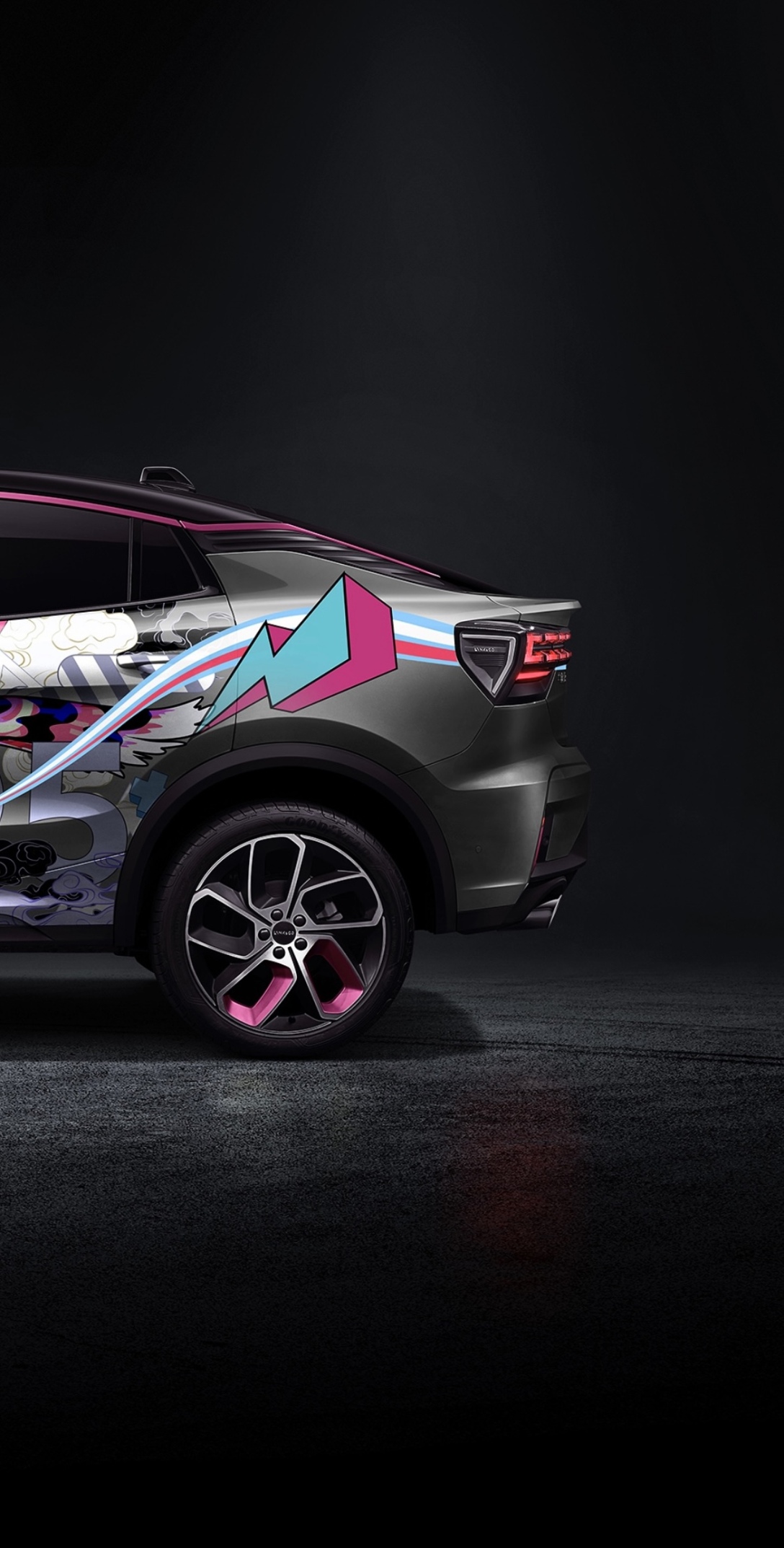 汽车潮改潮流的lynk