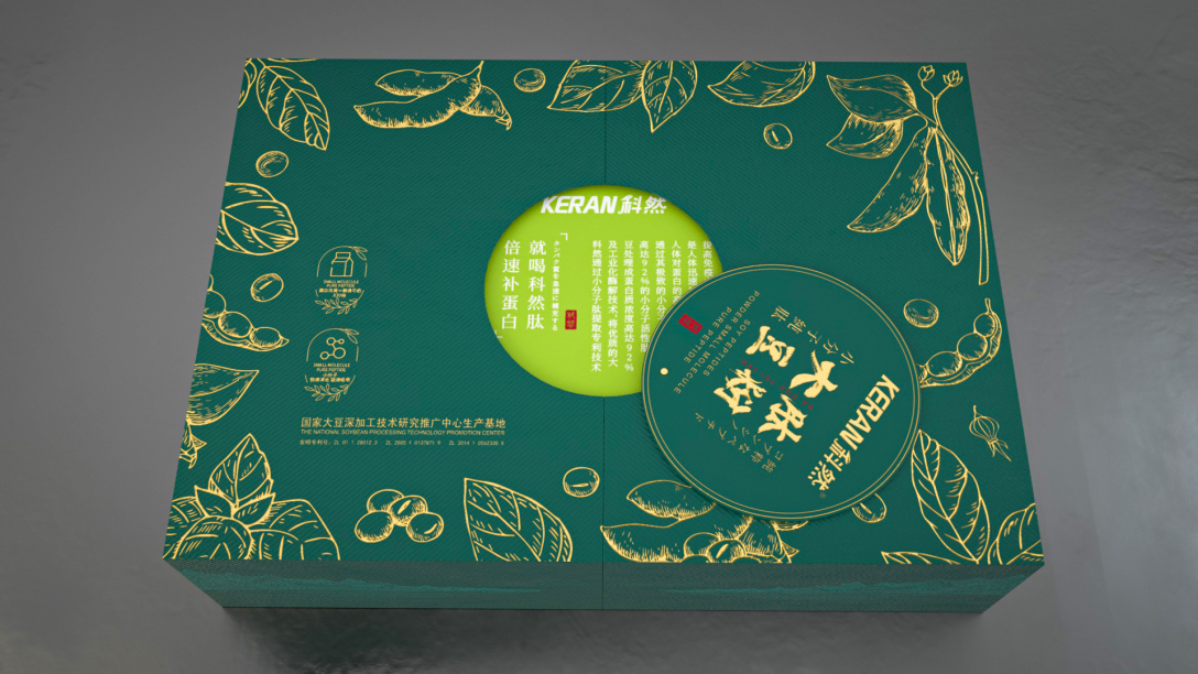 科然大豆肽粉礼盒套装