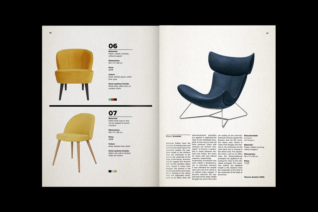 themoldus家具产品宣传册设计