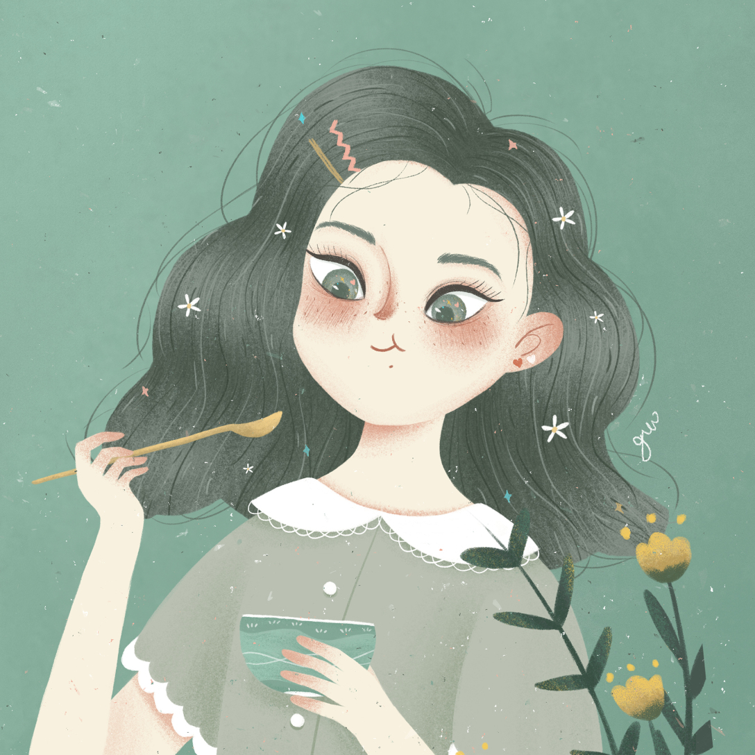 手绘头像-古田路9号-品牌创意/版权保护平台