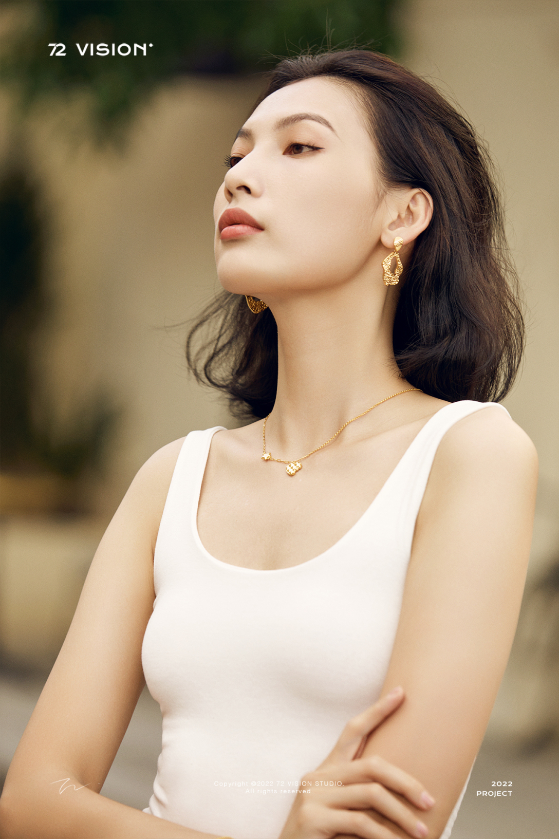 72 vision | 百泰精工5d 黄金首饰模特拍摄 i-古田路9号-品牌创意