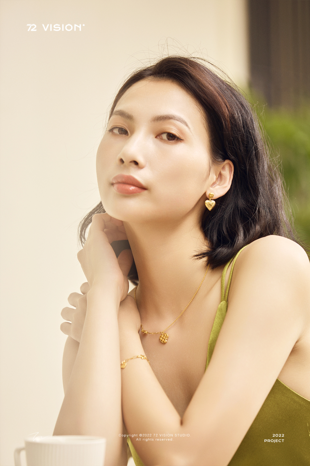 72 vision | 百泰精工5d 黄金首饰模特拍摄 i-古田路9号-品牌创意