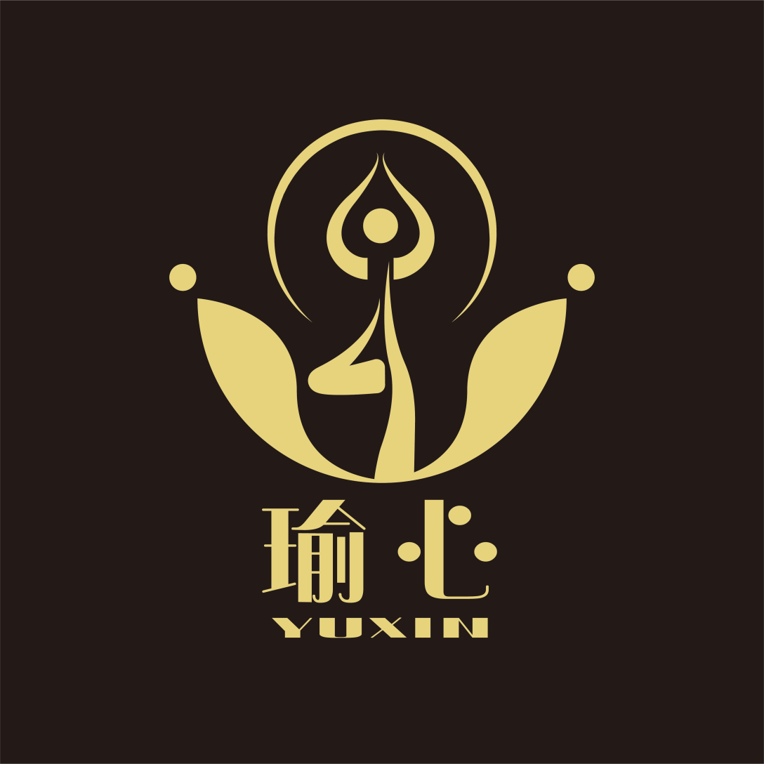 瑜心瑜伽logo设计