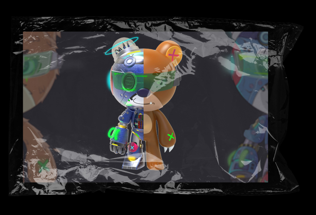 半熊半机械 / half bear half mechanical-古田路9号-品牌创意/版权