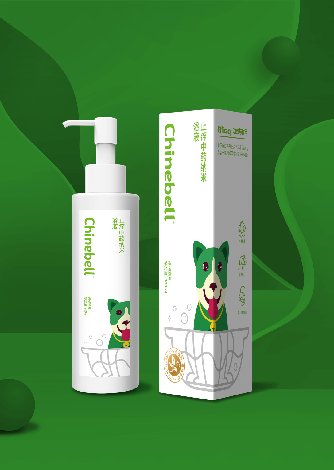 洗护用品——chinebell03牵尼贝尔03湖南省  |  长沙市品牌设计师