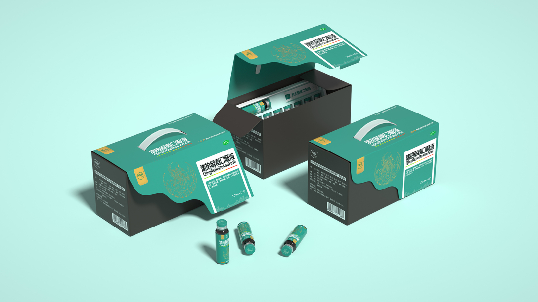 全宇清热解毒口服液包装