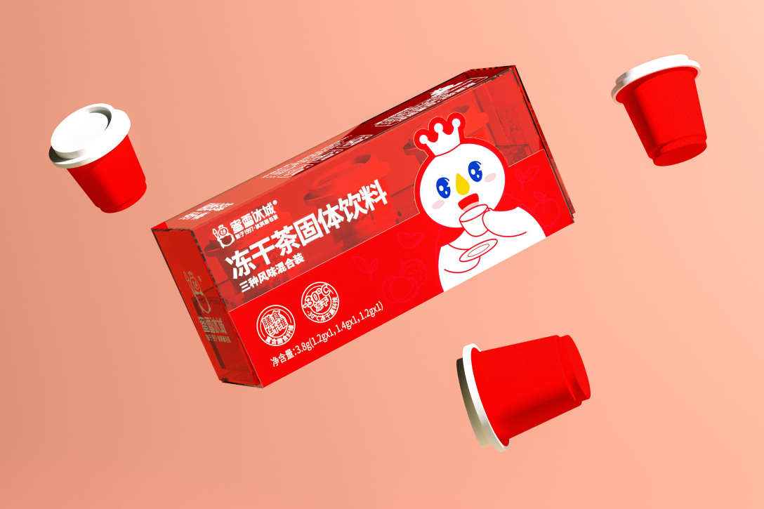 妙创蜜雪冰城包装设计合集