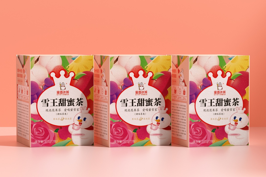 妙创蜜雪冰城包装设计合集
