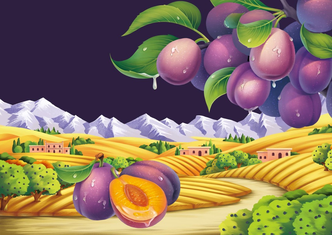 新疆特产包装插画案例两则2