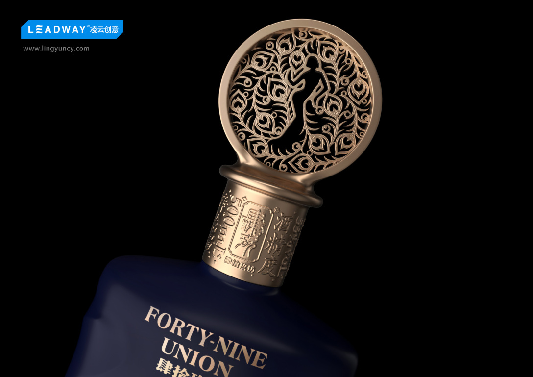 凌云创意出品---肆拾玖坊孔雀令(酱酒)