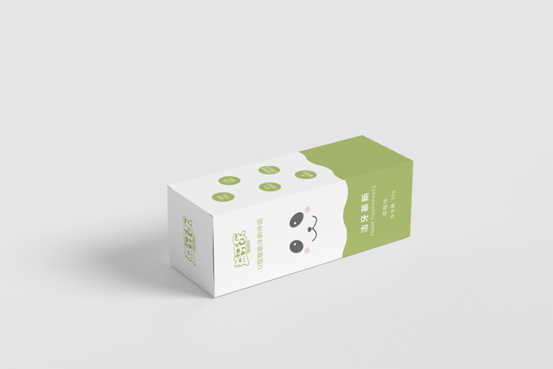 某 儿童牙膏盒包装设计-古田路9号-品牌创意/版权保护平台