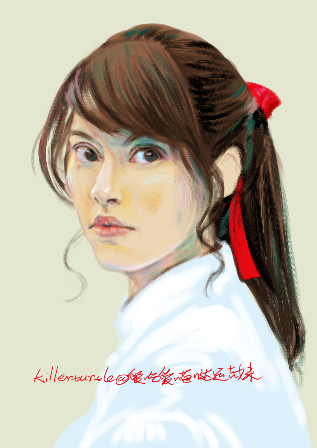 ps板绘厚涂禁忌女孩娜诺尤里