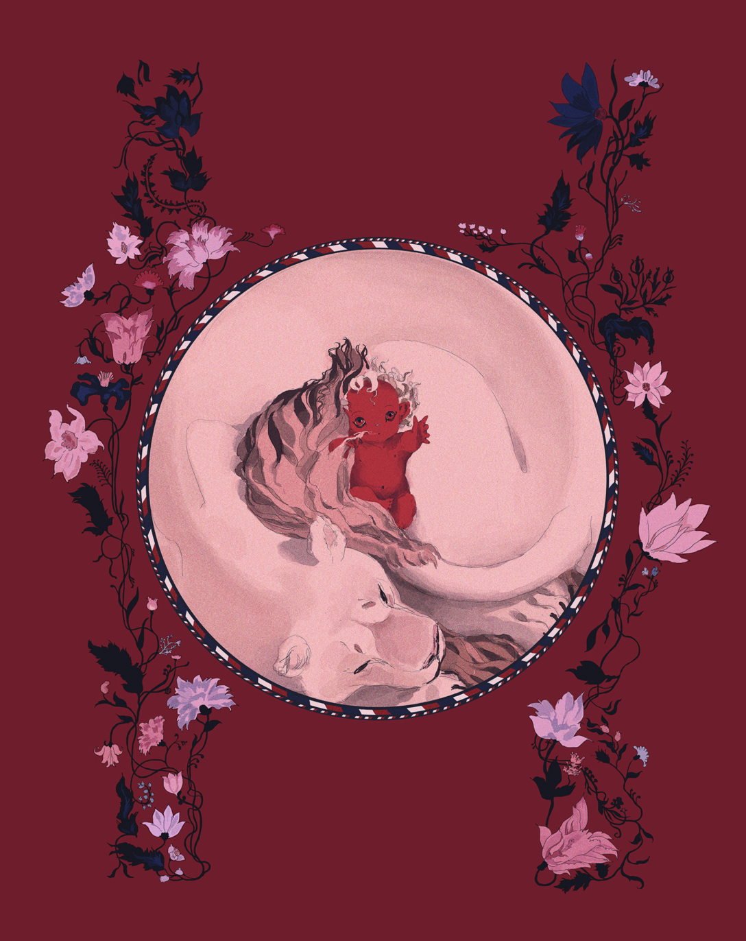 antonioreinhard佛教题材艺术插画