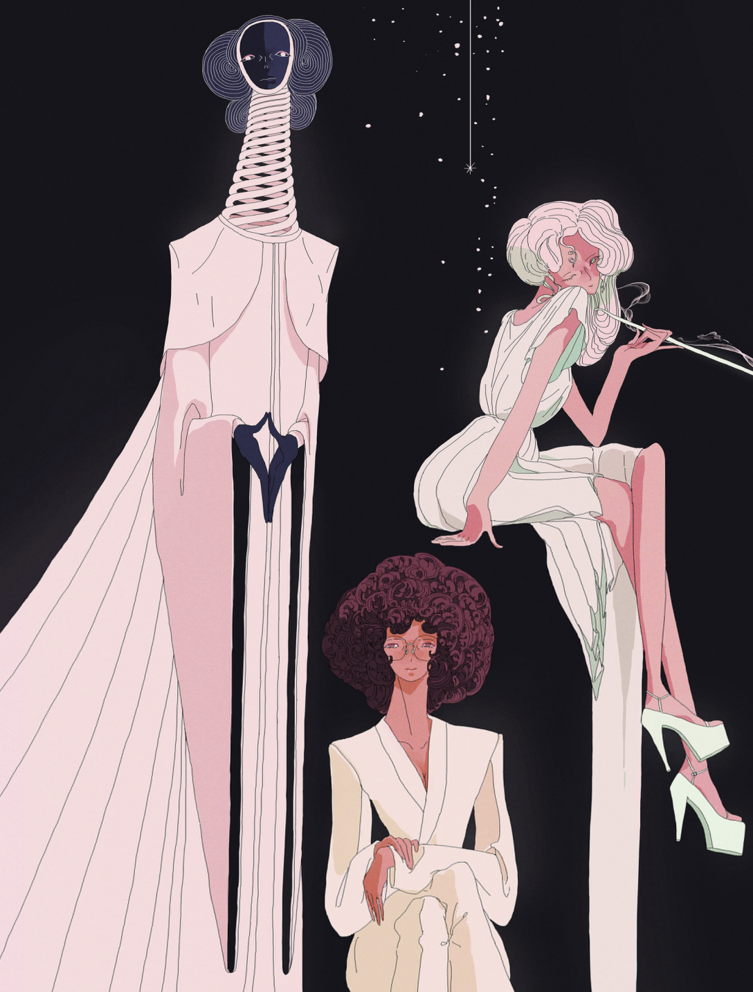 antonioreinhard佛教题材艺术插画