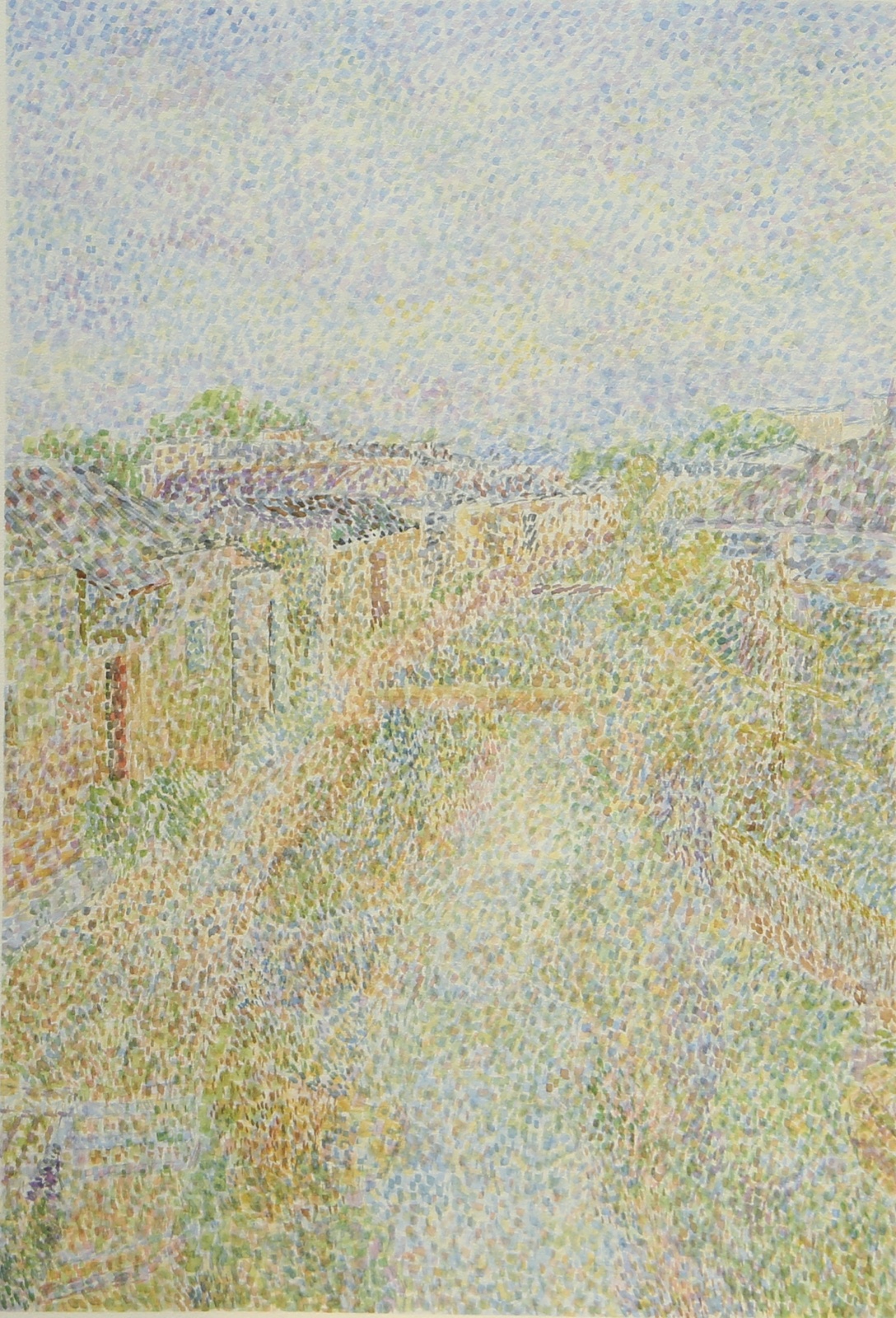 个人简介:宋延杰,青岛大学美术学院2017级绘画系水彩班.