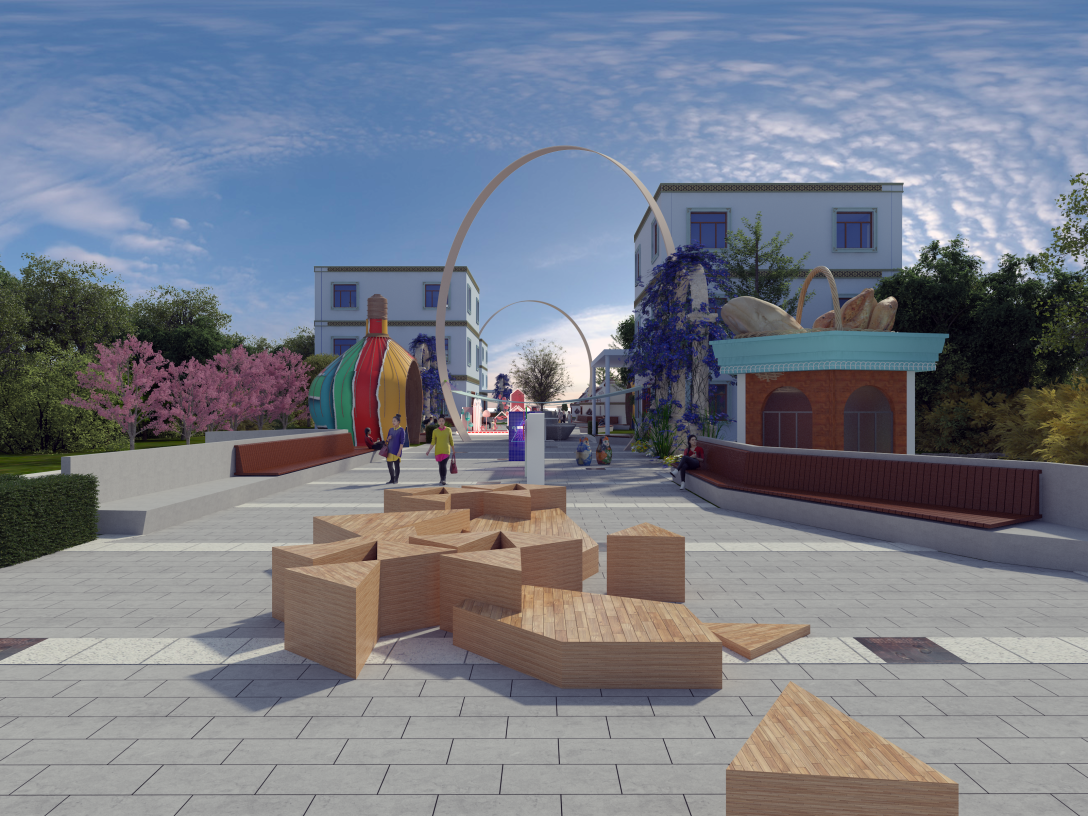 《现代公共街区设计—六星街道艺术的再生》-古田路9号-品牌创意/版权