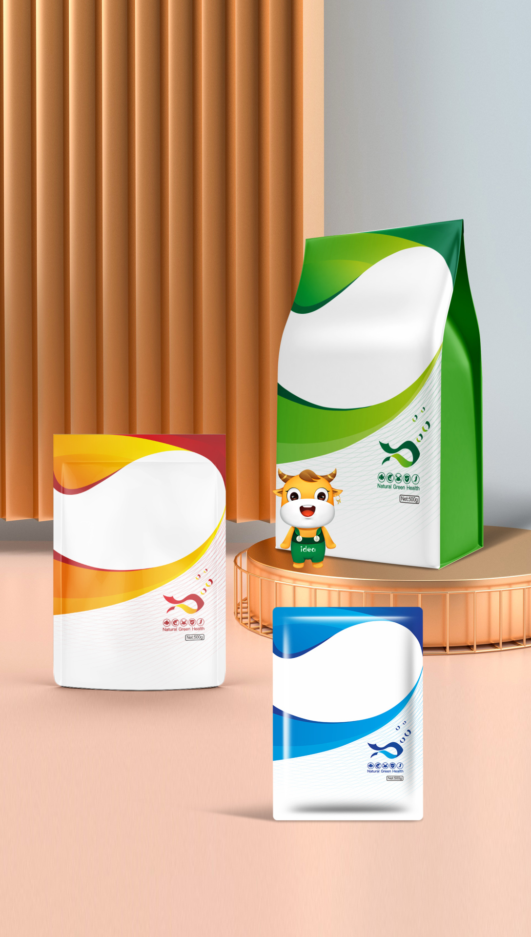 通用包装袋设计-古田路9号-品牌创意/版权保护平台