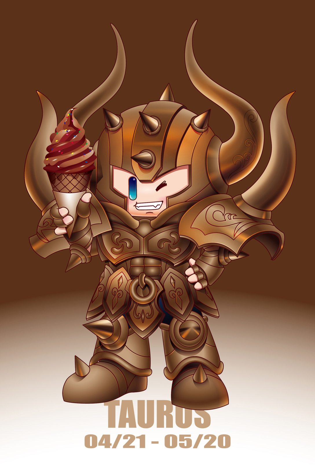 12星座圣斗士q版设计