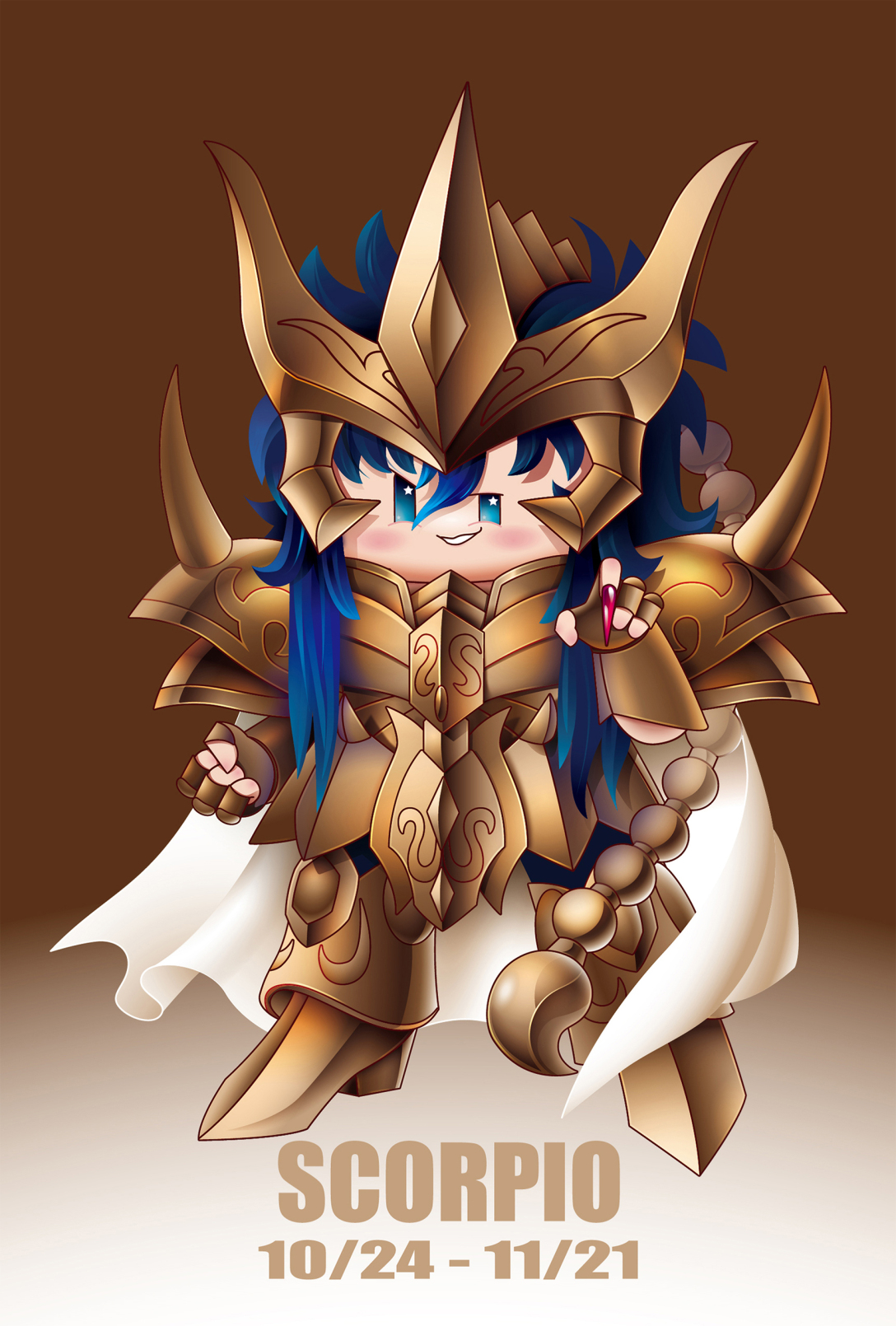 12星座圣斗士q版设计