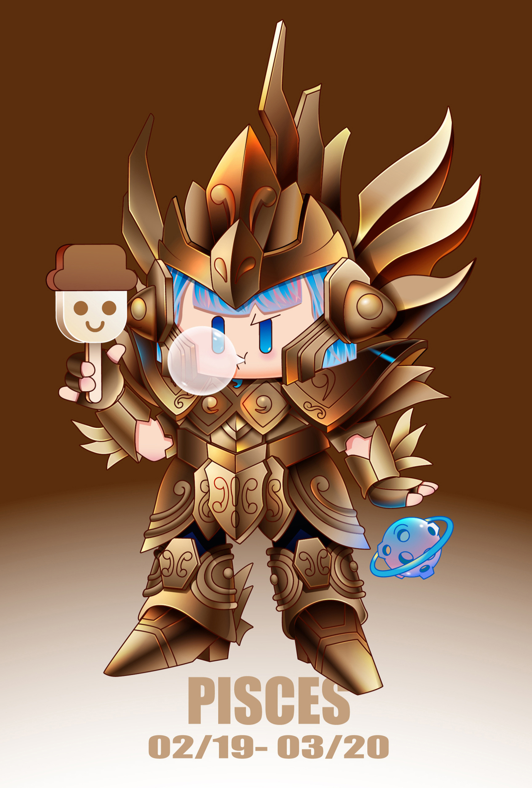 12星座圣斗士q版设计