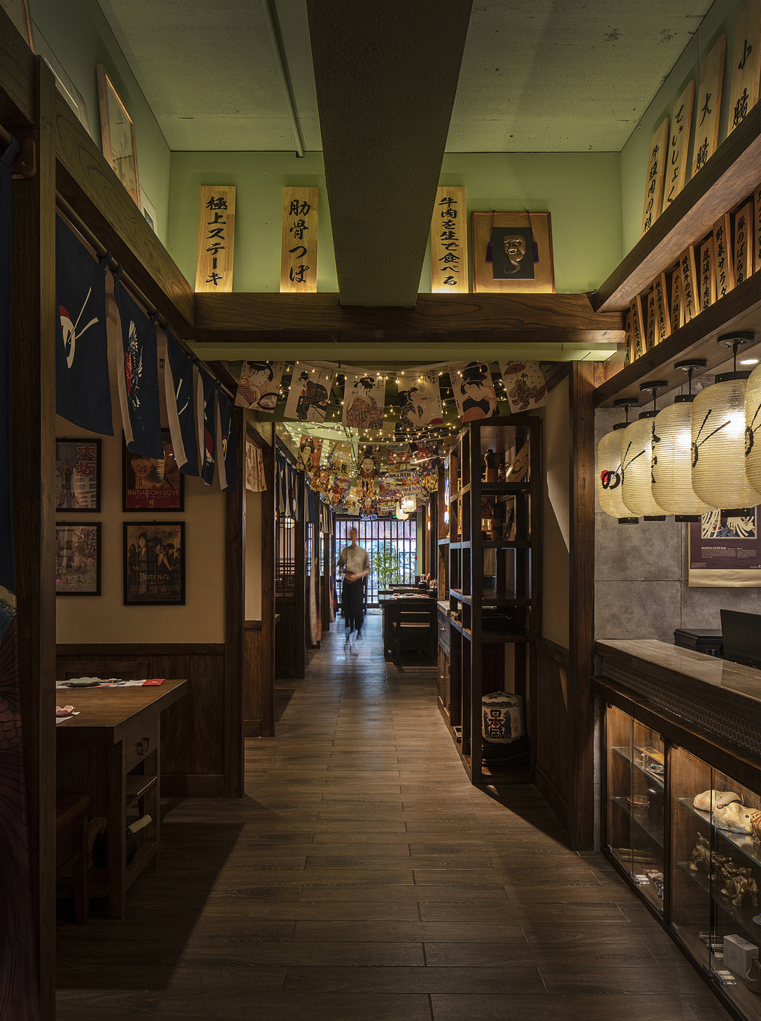 杭州向北设计日式居酒屋空间设计北京樱宿烧肉