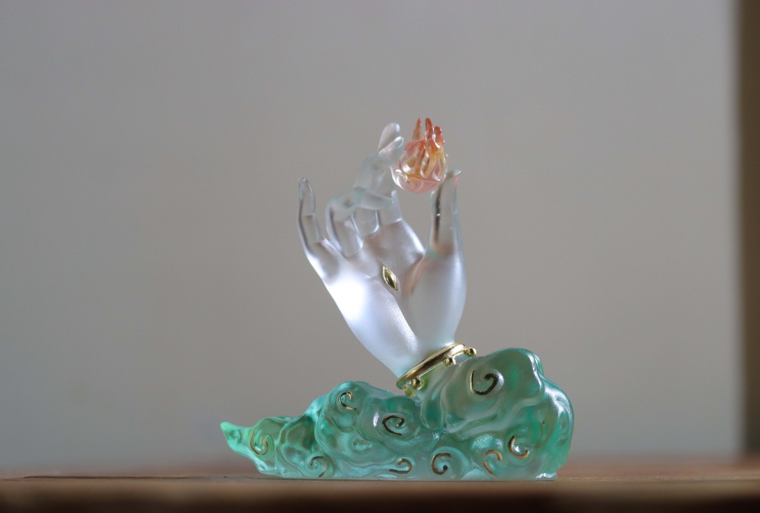 心缘堂琉璃丨如意珠手48