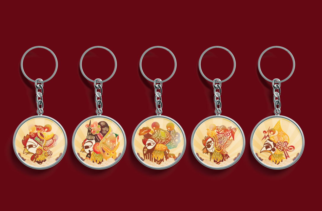 河北非遗乐亭刘美烧鸡及乐亭皮影戏的设计