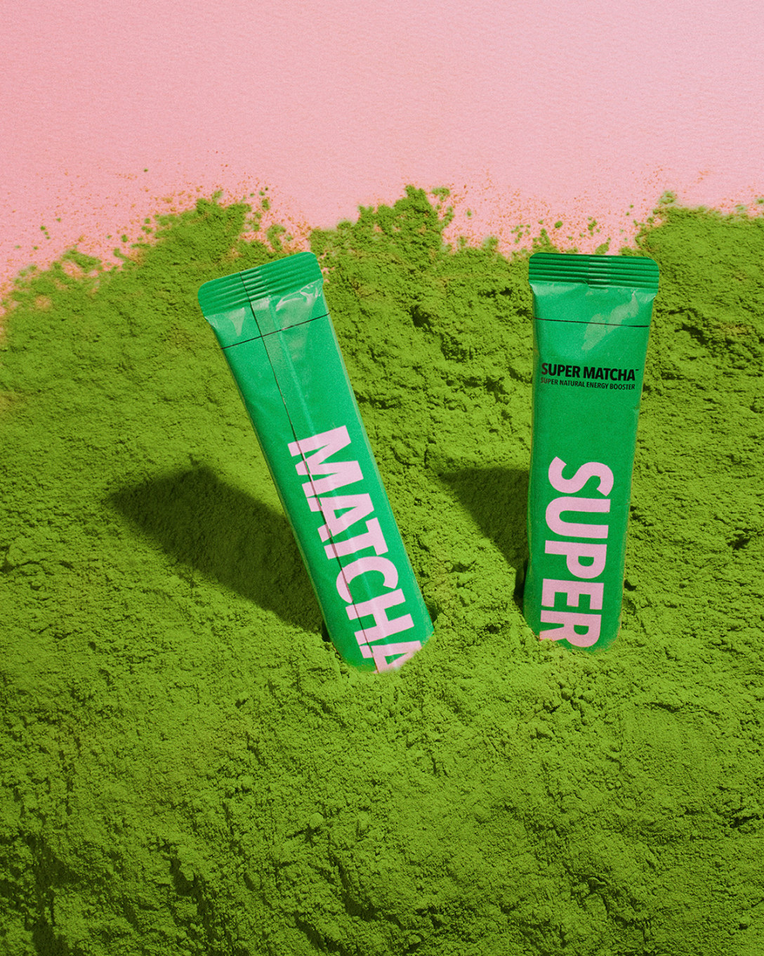 抹茶包装设计纯色包装设计