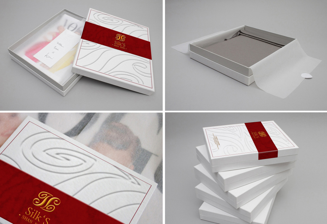 丝绸包装礼盒