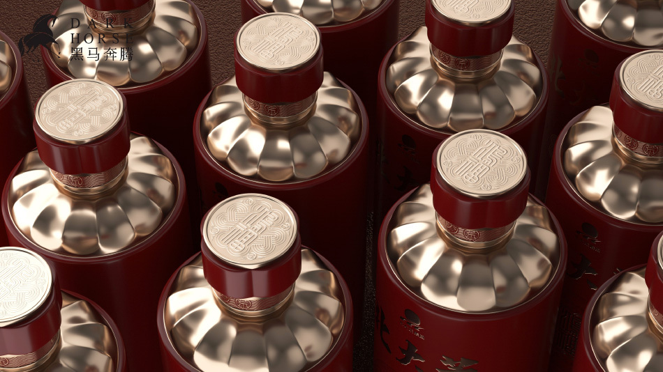 贵州酱香型白酒包装设计酒瓶设计北大荒洪鸿福酱酒新产品设计